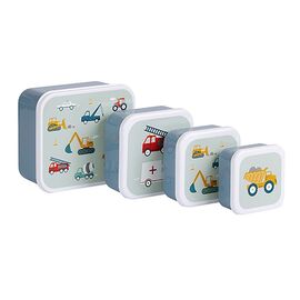 A little lovely company - Lunch & Snack Box Set - Vehicles / Home and Kitchen Kitchen Home & Kitchen
