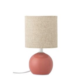Bloomingville - Valdis Table Lamp - Rose - Stoneware / Home and Kitchen Lightning Home & Kitchen