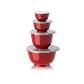 Rosti - Margrethe Bowls - Set of 4 + Lids (Red) / Home and Kitchen Κουζίνα Σπίτι & Κουζίνα
