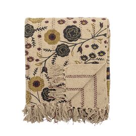 Bloomingville - Eydis Throw - Nature - Recycled Cotton / Home and Kitchen Uncategorized (Home & Kitchen) Home & Kitchen