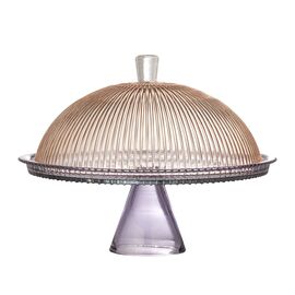 Bloomingville - Tayo Cake Tray with Dome - Multi - Glass / Home and Kitchen Kitchen Home & Kitchen
