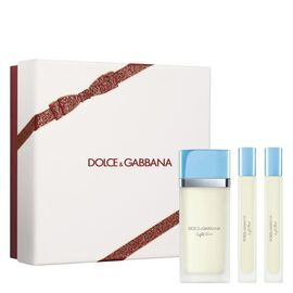 Dolce & Gabbana - XMAS Light Blue EDT 50 ml +  EDT 10 ml +  EDT 10 ml - Gift set / Beauty Gift Set Woman Care