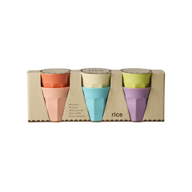 Rice - Melamine Cups - Glory Days Colors - Small - 160 ml / Home and Kitchen Kitchen Home & Kitchen