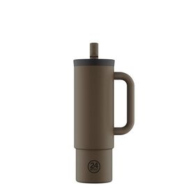 24Bottles - Straw Cup - Mocha - 800 ml / Home and Kitchen Κουζίνα Σπίτι & Κουζίνα