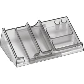 Desk Organizer Clear/Black (86253908) / Home and Kitchen Αποθήκευση Σπίτι & Κουζίνα