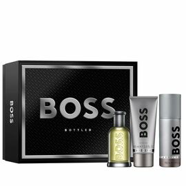 Hugo Boss - Boss Bottled EDT 100 ml + Deo Spray + Showergel - Giftset / Beauty Ανδρικά Δώρα Σετ Ανδρική Περιποίηση