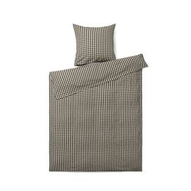 Juna - Bæk&Bølge Bed Linen - Black/Sand - 140x220 cm / Home and Kitchen Κλινοσκεπάσματα Σπίτι & Κουζίνα