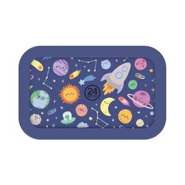 24Bottles - Snackbox Space Friends - Blå - Small / Home and Kitchen Κουζίνα Σπίτι & Κουζίνα