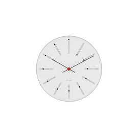 Arne Jacobsen - Bankers Wall Clock - Ø21 cm - White / Home and Kitchen Διακόσμηση Σπίτι & Κουζίνα