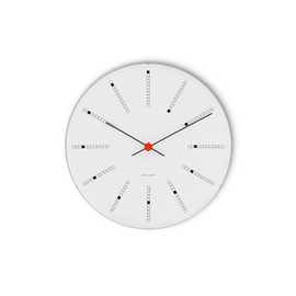 Arne Jacobsen - Bankers Wall Clock - Ø29 cm - White / Home and Kitchen Διακόσμηση Σπίτι & Κουζίνα