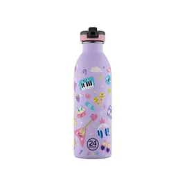 24Bottles - Urban Bottle - Music Friends - Lilla - 500 ml / Home and Kitchen Uncategorized (Home & Kitchen) Home & Kitchen