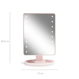 Gillian Jones - Hollywood mirror with Touch, LED light and USB-C - Rosa / Beauty Αταξινόμητα (Ομορφιά)