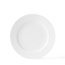 Lyngby Porcelæn - Rhombe White Plate 21 cm / Home and Kitchen Uncategorized (Home & Kitchen) Home & Kitchen