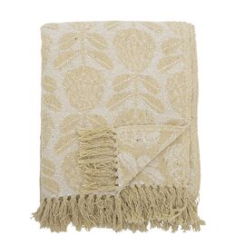 Bloomingville - Pratello Throw - Yellow / Home and Kitchen Uncategorized (Home & Kitchen) Home & Kitchen