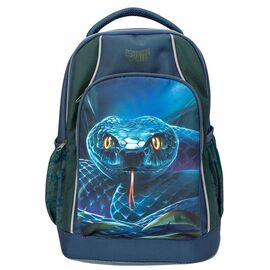 Dino World - Adventure World School Backpack With Snake - Deep Blue-Green / Luggage and Travel Gear Uncategorized (Luggages & Bags) Lugagges & Bags