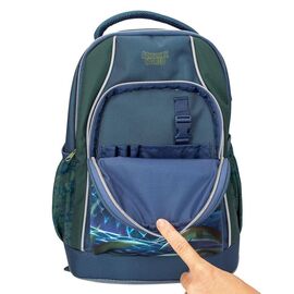 Dino World - Adventure World School Backpack With Snake - Deep Blue-Green / Luggage and Travel Gear Uncategorized (Luggages & Bags) Lugagges & Bags