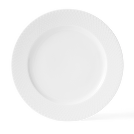 Lyngby Porcelæn - Rhombe White Dinner Plate 27 cm / Home and Kitchen Uncategorized (Home & Kitchen) Home & Kitchen