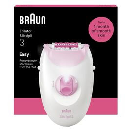 Braun - Silk·épil 3 Corded Epilator - Pink / Health and Personal Care Uncategorized (Beauty)
