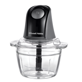 Russell Hobbs - Matte Charcoal Mini Chopper - Matte Charcoal - 1L / Home and Kitchen Uncategorized (Home & Kitchen) Home & Kitchen