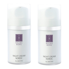 Raunsborg - 2 x Night Cream For All Skin Types 50 ml / Beauty Uncategorized (Beauty)