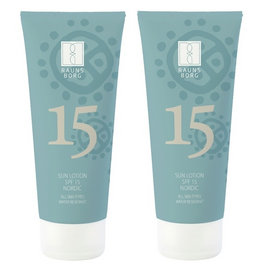 Raunsborg - 2 x Sun Lotion SPF 15 200 ml / Beauty Uncategorized (Beauty)