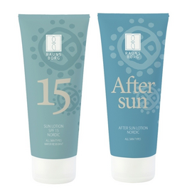 Raunsborg - Sun Lotion SPF 15 200 ml + Raunsborg - After Sun Lotion Nordic 200 ml / Beauty Uncategorized (Beauty)