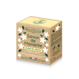 BeauTerra - Marseille Solid Soap - Fleur de Jasmin - 100 / Beauty Uncategorized (Beauty)