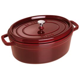 Staub - La Cocotte Oval Cast Iron 23 cm / 2.25 L – Grenadine Cast Iron / Home and Kitchen Αταξινόμητα (Σπίτι & Κουζίνα) Σπίτι & Κουζίνα