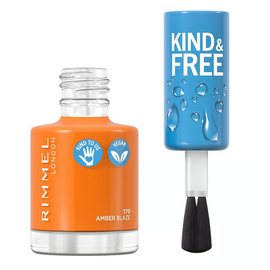 Rimmel - Kind & Free - Clean Nail Polish - 170 Amber Blaze / Beauty Uncategorized (Beauty)