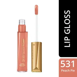 Rimmel - Oh my gloss Plump - High-shine Lipgloss - 531 Peach pie / Beauty Uncategorized (Beauty)