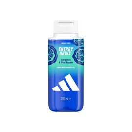 Adidas - Vibes Energy Drive Shower Gel - 250 ml / Beauty Uncategorized (Beauty)