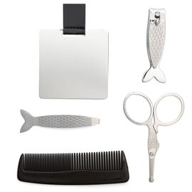 Kikkerland - Fisherman Grooming Kit - 3 x 4.5 x 1 / Health and Personal Care Uncategorized (Beauty)