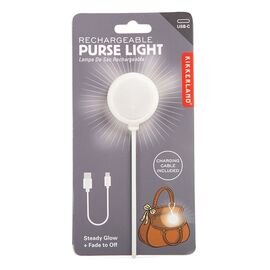 Kikkerland - Rechargeable Purse Light - 1.50 x 8.25 x 0.50 inches / Luggage and Travel Gear Uncategorized (Luggages & Bags) Lugagges & Bags