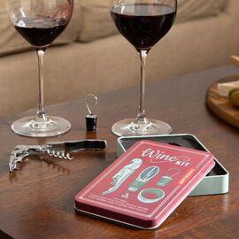 Kikkerland - Wine Kit - 6.25 x 4 x 0.75 inches / Home and Kitchen Uncategorized (Home & Kitchen) Home & Kitchen