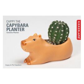 Kikkerland - Cappy the Capybara Planter Small - 4.5 x 2.5 x 2.5 / Home and Kitchen Uncategorized (Home & Kitchen) Home & Kitchen