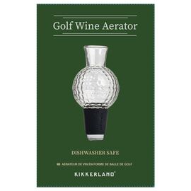 Kikkerland - Golf Wine Aerator - 1.5 inches in diameter and 3.25 inches in height / Home and Kitchen Uncategorized (Home & Kitchen) Home & Kitchen