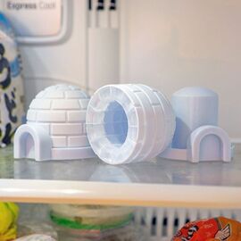 Kikkerland - Igloo Mini Ice Molds - 3.5 x 3.25 x 4.0 inches / Home and Kitchen Uncategorized (Home & Kitchen) Home & Kitchen