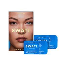 SWATI - Coloured Contact Lenses 1 Month - Sapphire / Beauty Uncategorized (Beauty)