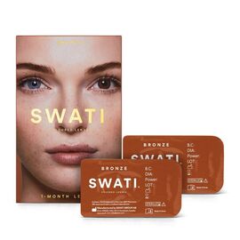 SWATI - Coloured Contact Lenses 1 Months - Bronze / Beauty Uncategorized (Beauty)