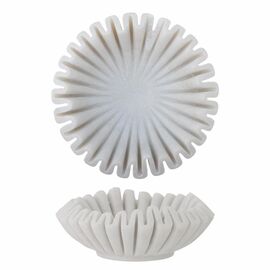 Bloomingville - Harmonia Bowl 17.5x6 cm - White Marble / Home and Kitchen Uncategorized (Home & Kitchen) Home & Kitchen