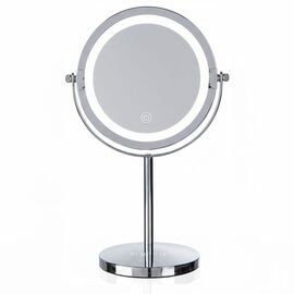 Beautifly - Cosmetic Mirror - Light - Mirror Diameter: 20 cm, Base Diameter: 12 cm, Height: 35 cm / Beauty Uncategorized (Beauty)