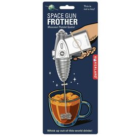 Kikkerland - Space Gun Frother - 7 x 4.25 x 1.5 / Home and Kitchen Uncategorized (Home & Kitchen) Home & Kitchen