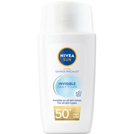 Nivea - Invisible Daily Fluid SPF 50+ - 40 ml / Beauty Uncategorized (Beauty)