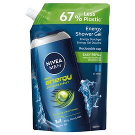Nivea - Men Shower Energy Refill - 500 ml / Beauty Αταξινόμητα (Ομορφιά)