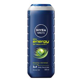 Nivea - Men Shower Gel Energy - 500 ml / Beauty Uncategorized (Beauty)