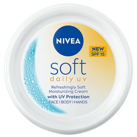 Nivea - Soft Daily UV SPF 15 - 100 ml / Beauty Uncategorized (Beauty)