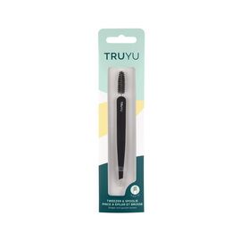 Truly - Tweezer & Spoolie - Matte Black / Beauty Uncategorized (Beauty)