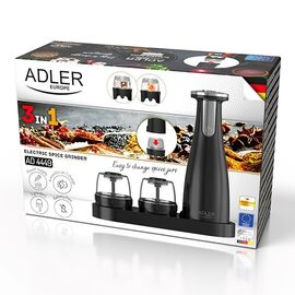 Spice mill set Adler AD 4449B Black Κουζίνα Σπίτι & Κουζίνα