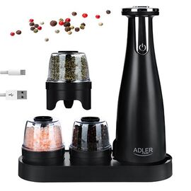 Spice mill set Adler AD 4449B Black Κουζίνα Σπίτι & Κουζίνα