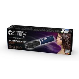 Camry Premium CR 2021 hair styling tool Hair styling kit Steam Black, Blue, Grey 1000 W Εργαλεία Μαλλιών Περιποίηση Μαλλιών